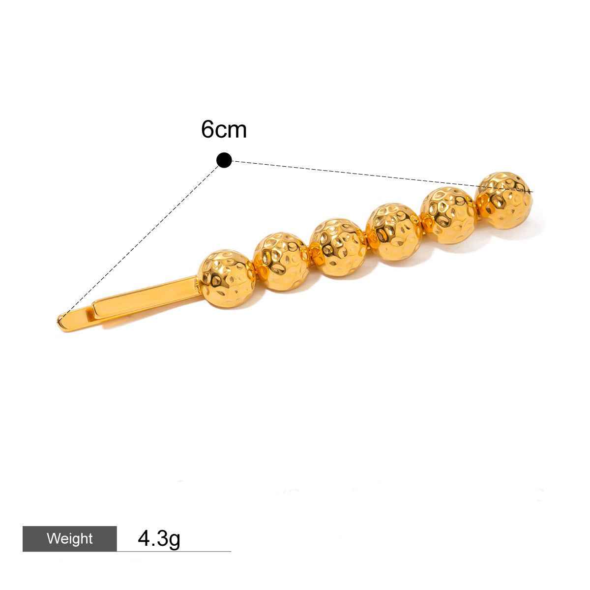 Accessoire Cheveux Nature & Mer – Élégance organique en Or 18K