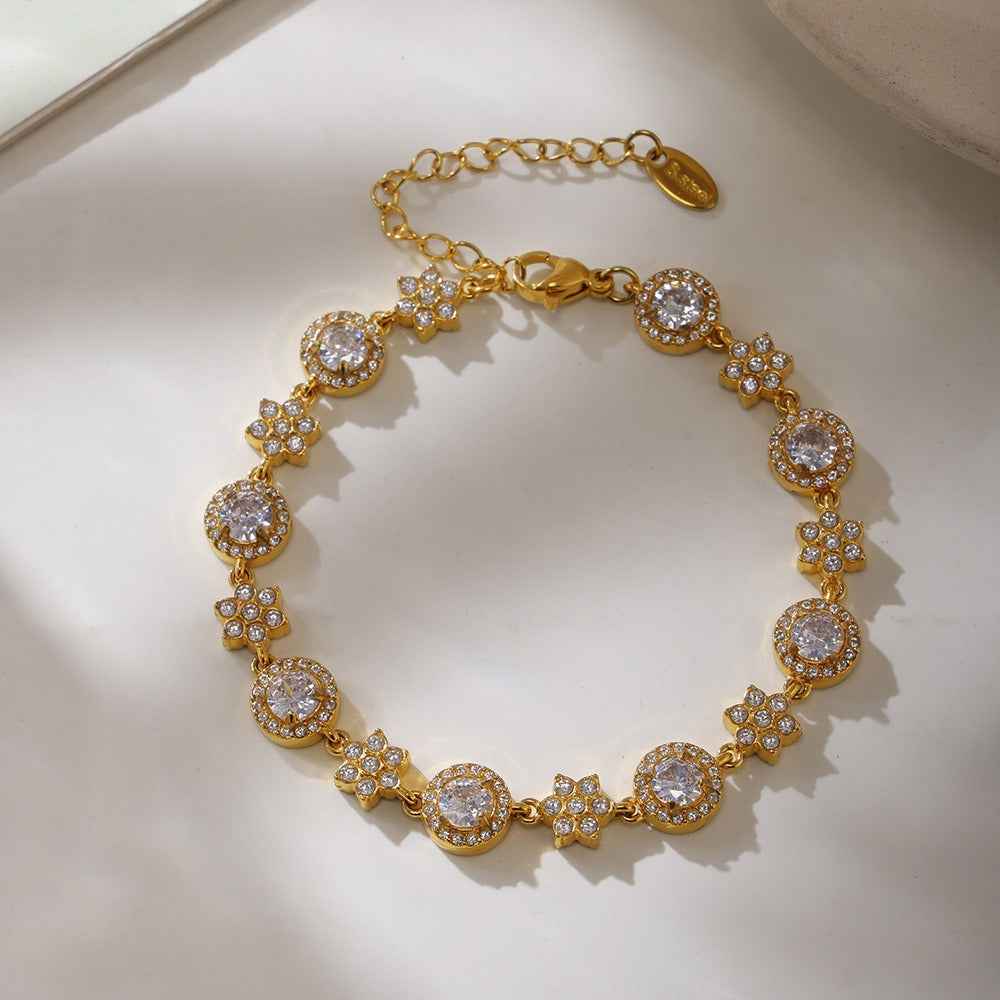 Bracelet Élégant – Style épuré et charme scintillant