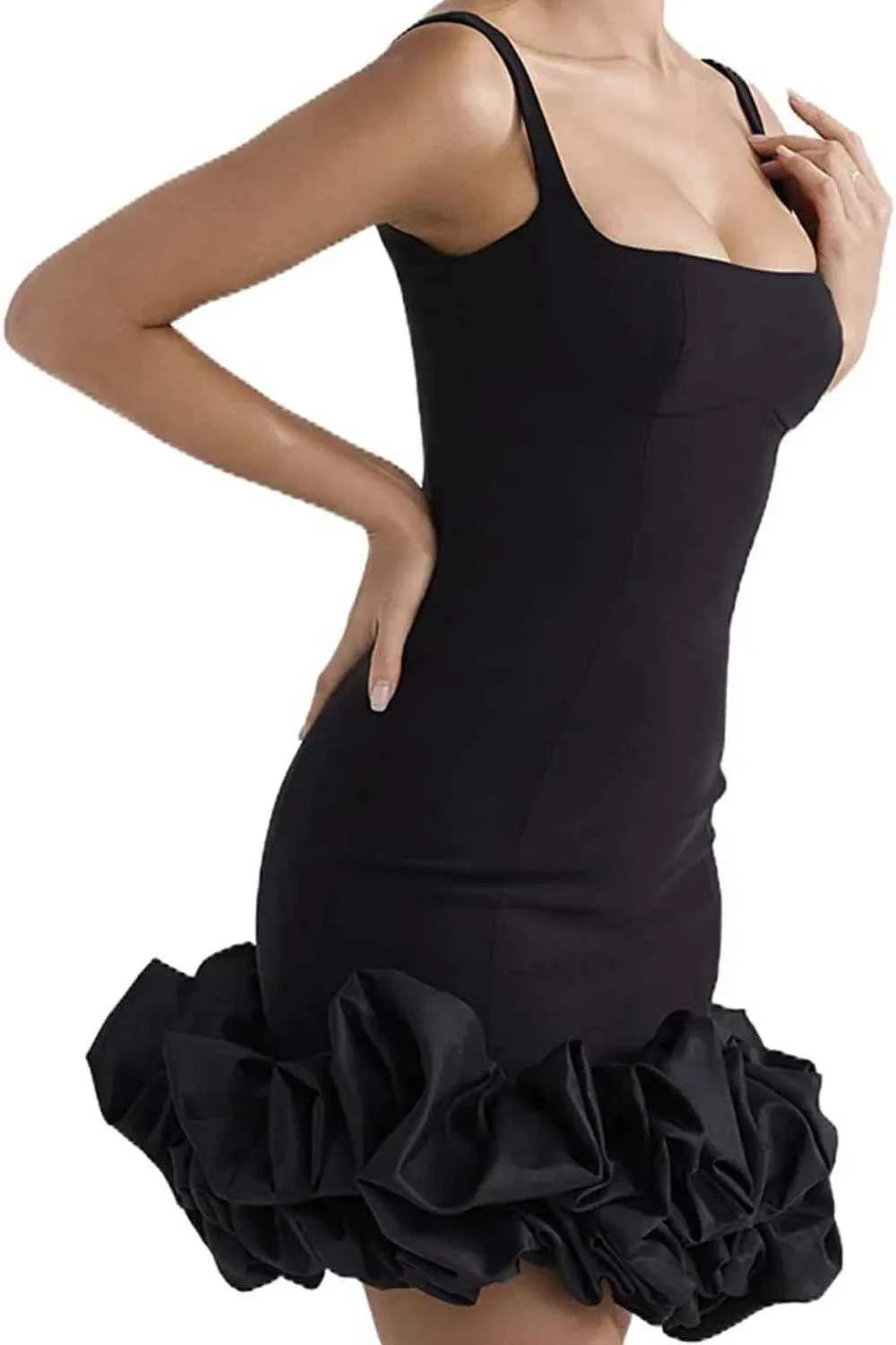 Charme Ruché – Silhouette Carrée Féminine